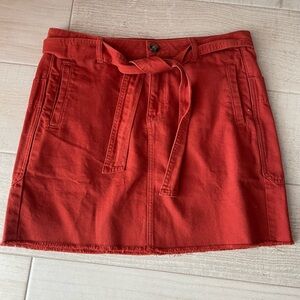 Anthropology (Pilcro) denim mini skirt size 12